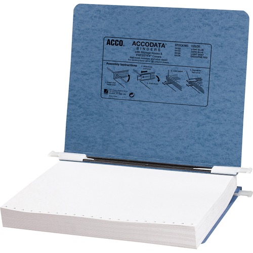 Presstex Covers W/storage Hooks, 6" Cap, 11 X 8 1/2, Light Blue