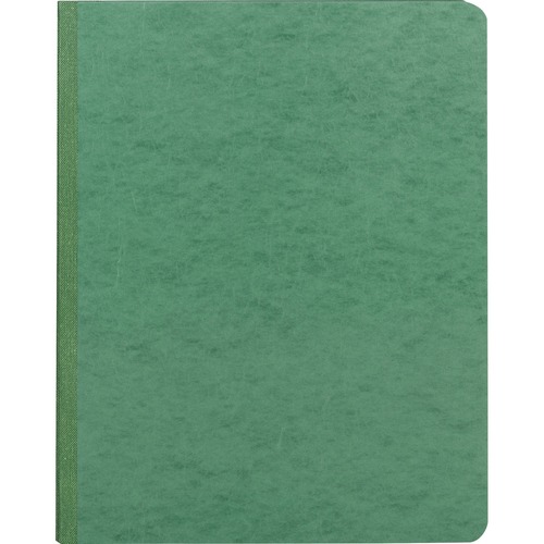Side Opening Pressguard Report Cover, Prong Fastener, Letter, Green