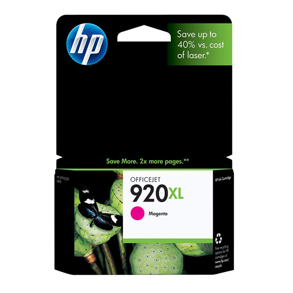 Hewlett-Packard  HP920XL Ink Cartridge, 700 Page Yield, Magenta