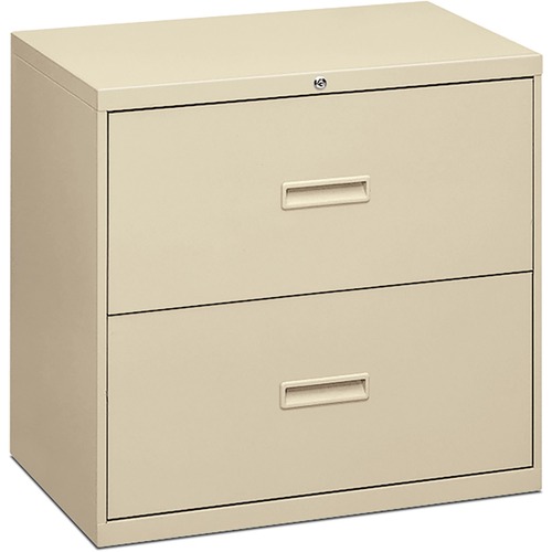 400 Series Two-Drawer Lateral File, 30w X 19-1/4d X 28-3/8h, Putty