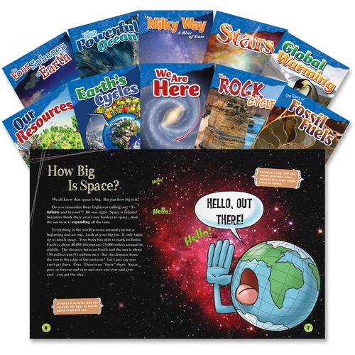 Earth And Science Books, Grade 4-5, 10 Sets, Ast