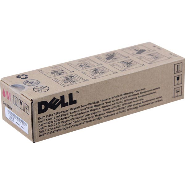 Dell 1320C 1320CN High Yield Magenta Toner Cartridge (OEM# 310-9064) (2000 Yield)
