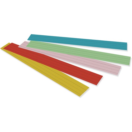 Sentence Strips, 24 X 3, Assorted Colors, 100/pack