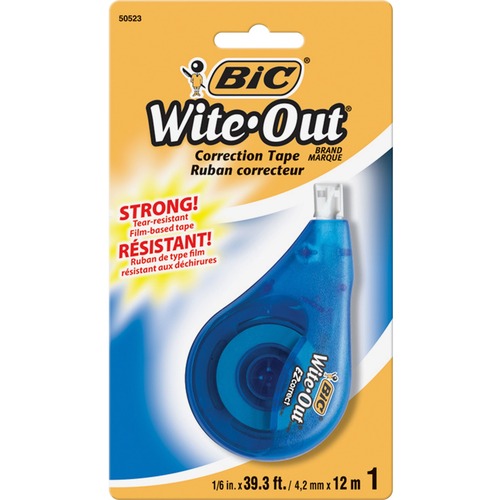 Wite-Out Ez Correct Correction Tape, Non-Refillable, 1/6" X 472"