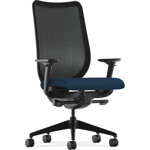 Nucleus Series Work Chair With Ilira-Stretch M4 Back, Navy Seat