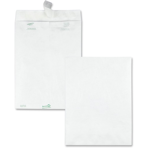 Tyvek Mailer, 9 X 12, White, 100/box