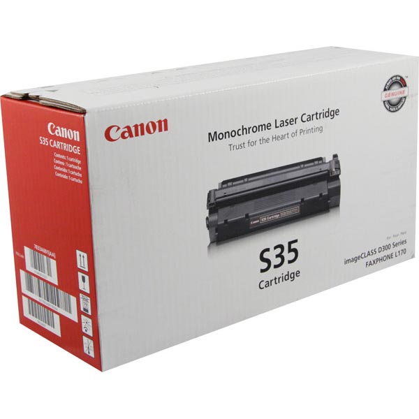 Canon (S35) Faxphone L170 imageCLASS D320 D340 Toner Cartridge (3500 Yield)
