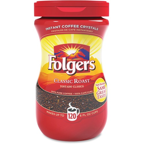 COFFEE, INSTANT REG.FOLGERS