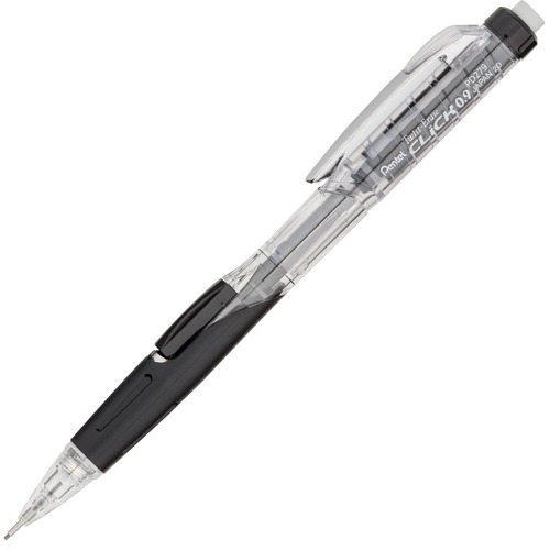 Twist-Erase Click Mechanical Pencil, 0.9 Mm, Black Barrel