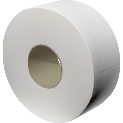 Bath Tissue, 2-Ply, Jumbo Size, 3-3/10"Wx850'L, 12/CT, White
