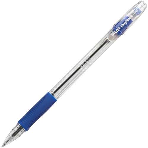 EASYTOUCH BALLPOINT STICK PEN, BLUE INK, 1MM, DOZEN