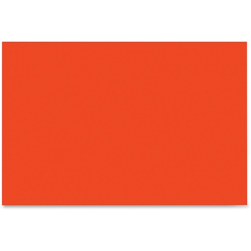 Construction Paper, 58 Lbs., 12 X 18, Orange, 50 Sheets/pack