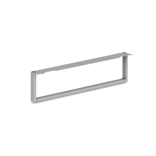 Voi O-Leg Support For Low Credenza, 30d X 7h, Platinum Metallic