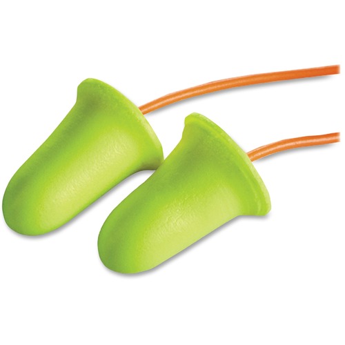 EAR Soft Corded Earplugs, 10/BX, Yellow
