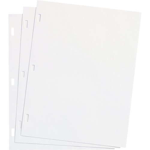 Ledger Sheets For Corporation And Minute Book, White, 11 X 8-1/2, 100 Sheets