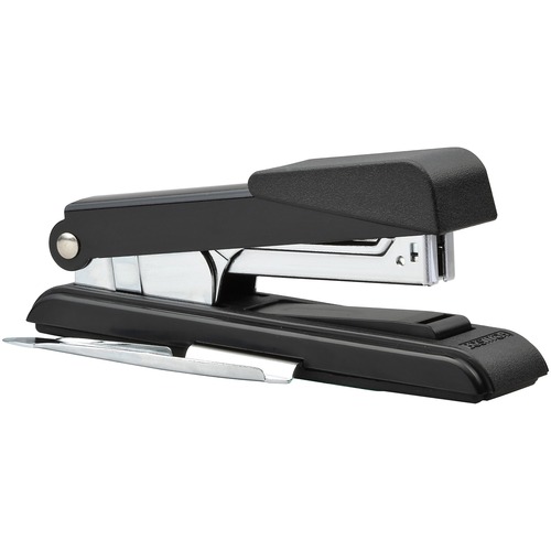 B8 Powercrown Flat Clinch Premium Stapler, 40-Sheet Capacity, Black