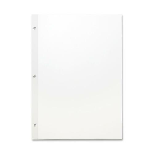 Reinforced Filler Paper, Plain, 20 lb., 11"x8-1/2", White