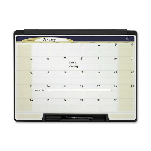 Motion Portable Monthly Calendar, Dry Erase, 24 X 18