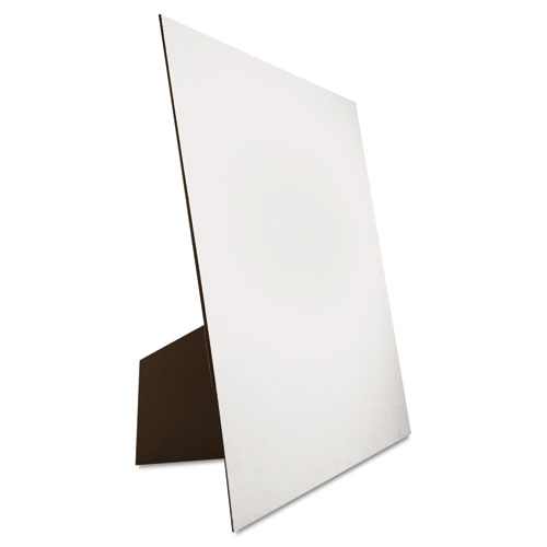 Easel Backed Board, 22x28, White, 1/each