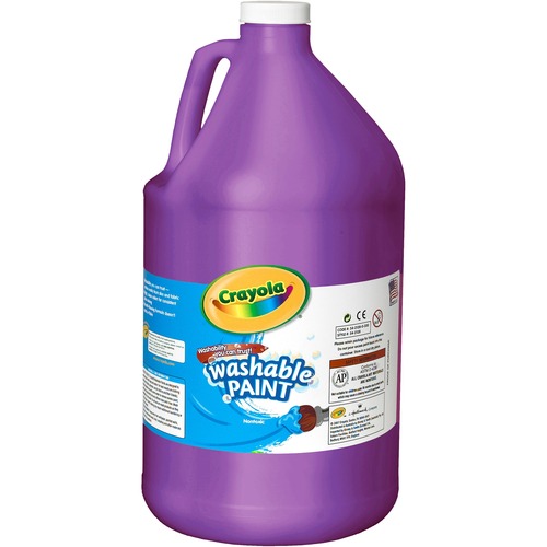 Washable Paint, Violet, 1 Gal