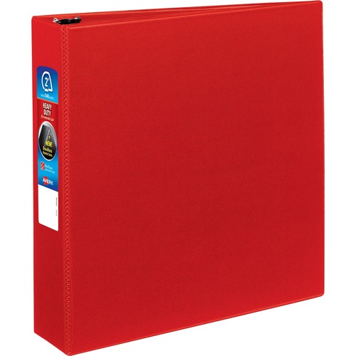Heavy-Duty Binder With One Touch Ezd Rings, 11 X 8 1/2, 2" Capacity, Red