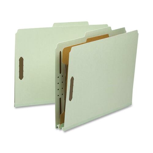 Classification Folder, 2" Exp., Letter, 1-Div, 10/BX, GYGN