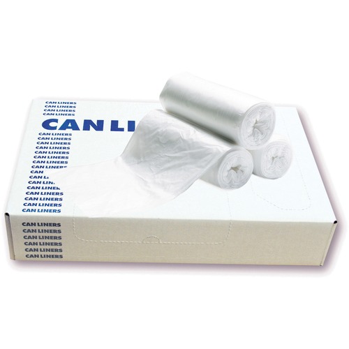 Can Liner, Multipurpose, 22"Wx25"Lx1/20"H, 500/CT, Clear