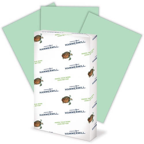 Copy Paper, Multipurpose, 20 lb, 8-1/2"x14", 500/RM, Green