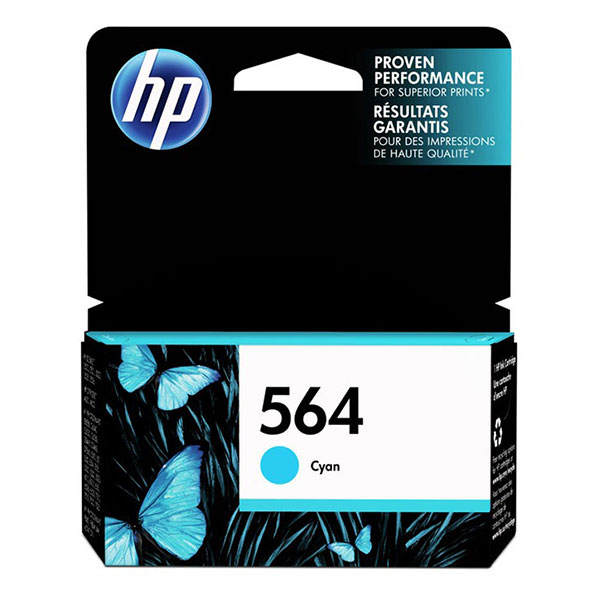 Hewlett-Packard  HP 564 Ink Cartridge, 300 Page Yield, Cyan