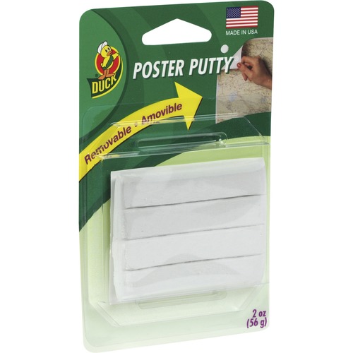 Mounting Putty, Removable, 56G, 12PK/CT, White