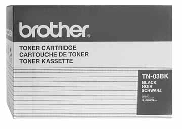 Brother TN-03BK Black OEM Toner Cartridge