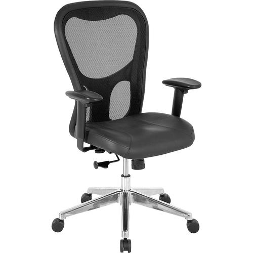 Executive High-Back Chair, 24-7/8"x23-5/8"x44-1/8", Black