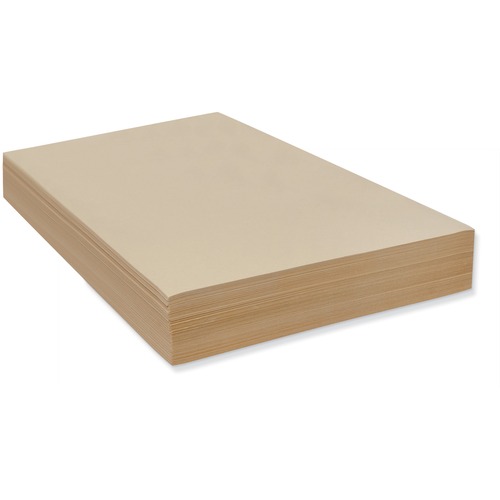 Cream Manila Drawing Paper, 50 Lbs., 18 X 24, 500 Sheets/pack