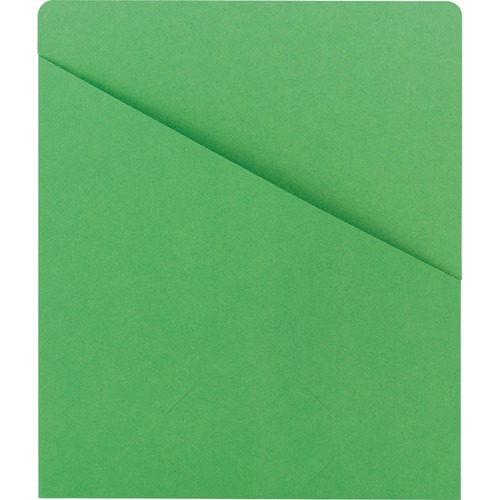 Slash Jacket, 9-3/4"x11-1/2", 25/PK, 11 Pt, Green