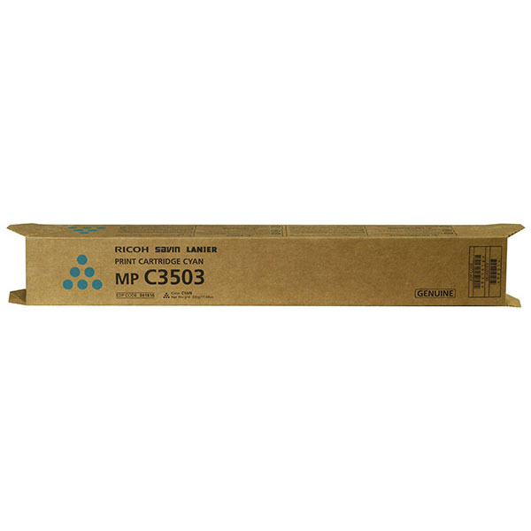 Ricoh MP C3003 C3503 Cyan Toner Cartridge (18000 Yield)