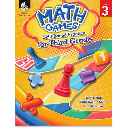 BOOK,MATH GAMES,GRADE 3