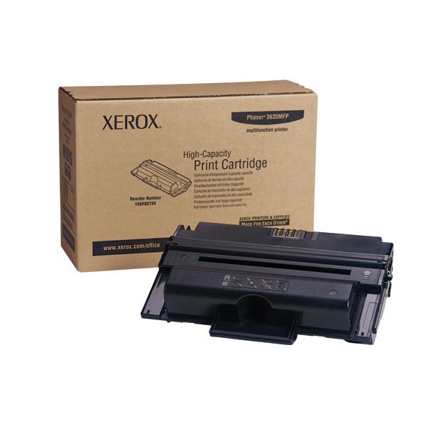 Xerox Phaser 3635MFP High Capacity Toner Cartridge (10000 Yield) (TAA Compliant Version of 108R00795)