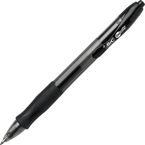Gel-Ocity Retractable Gel Pen, Black Ink, Medium, .7mm, 24/pack