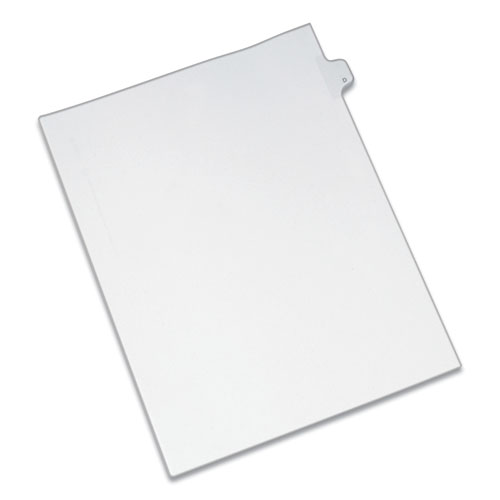 Allstate-Style Legal Exhibit Side Tab Divider, Title: D, Letter, White, 25/pack