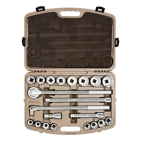SCKT WRCH SET21PC 3/4"DR