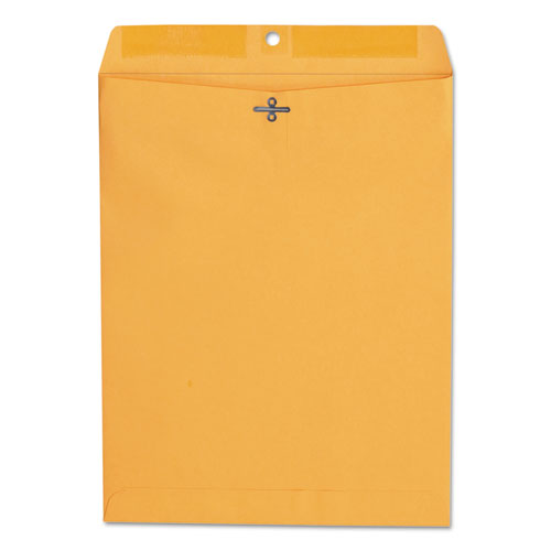Kraft Clasp Envelope, Center Seam, 28lb, 10 X 13, Brown Kraft, 100/box
