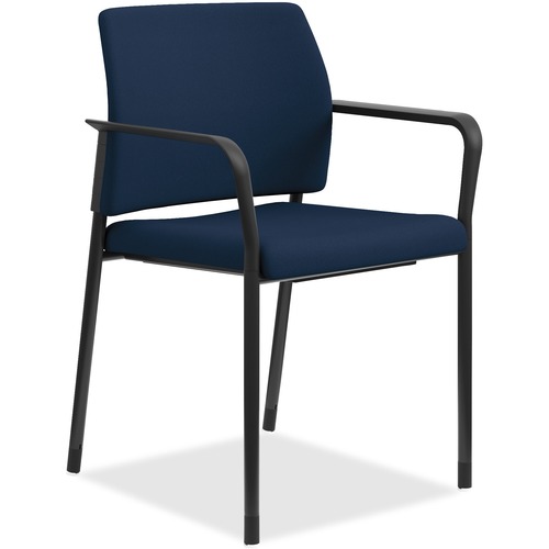 Accommodate Series Guest Chair, Navy, Fabric, 2 Per Carton