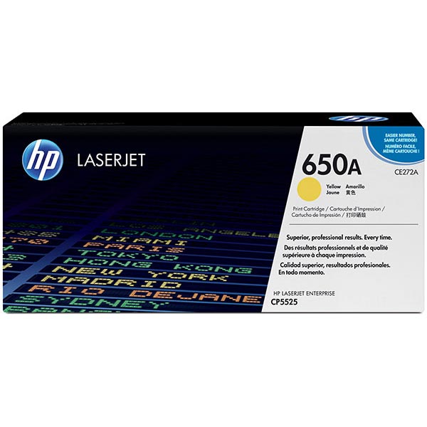 Hewlett-Packard  Toner Cartridge, 15,000 Page Yield, Yellow