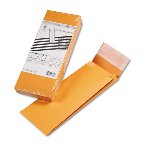 Redi Strip Kraft Expansion Envelope, 5 X 11 X 2, Brown, 25/pack