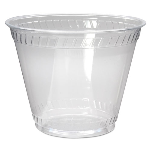 GREENWARE COLD DRINK CUPS, OLD FASHIONED, 9 OZ, CLEAR, 1000/CARTON