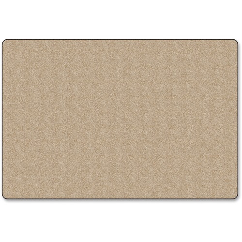 Solid Traditional Rug, Rect, 6'x9', Almond