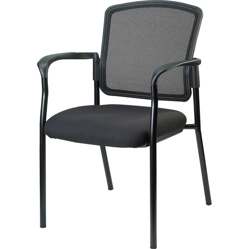 Guest Chair w/Arms, 25-4/5"x20"x32", Black