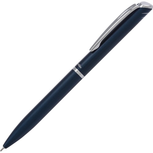 ENERGEL STYLE GEL PEN, MEDIUM, 0.7 MM, BLACK INK, DARK BLUE BARREL, GIFT BOX