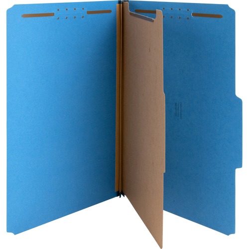 Classification Folders,1 Div, 2" Exp., Legal,10/BX, Dk. BE