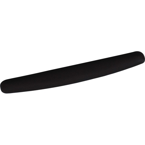 Antimicrobial Foam Keyboard Wrist Rest, Nonskid Base, Black